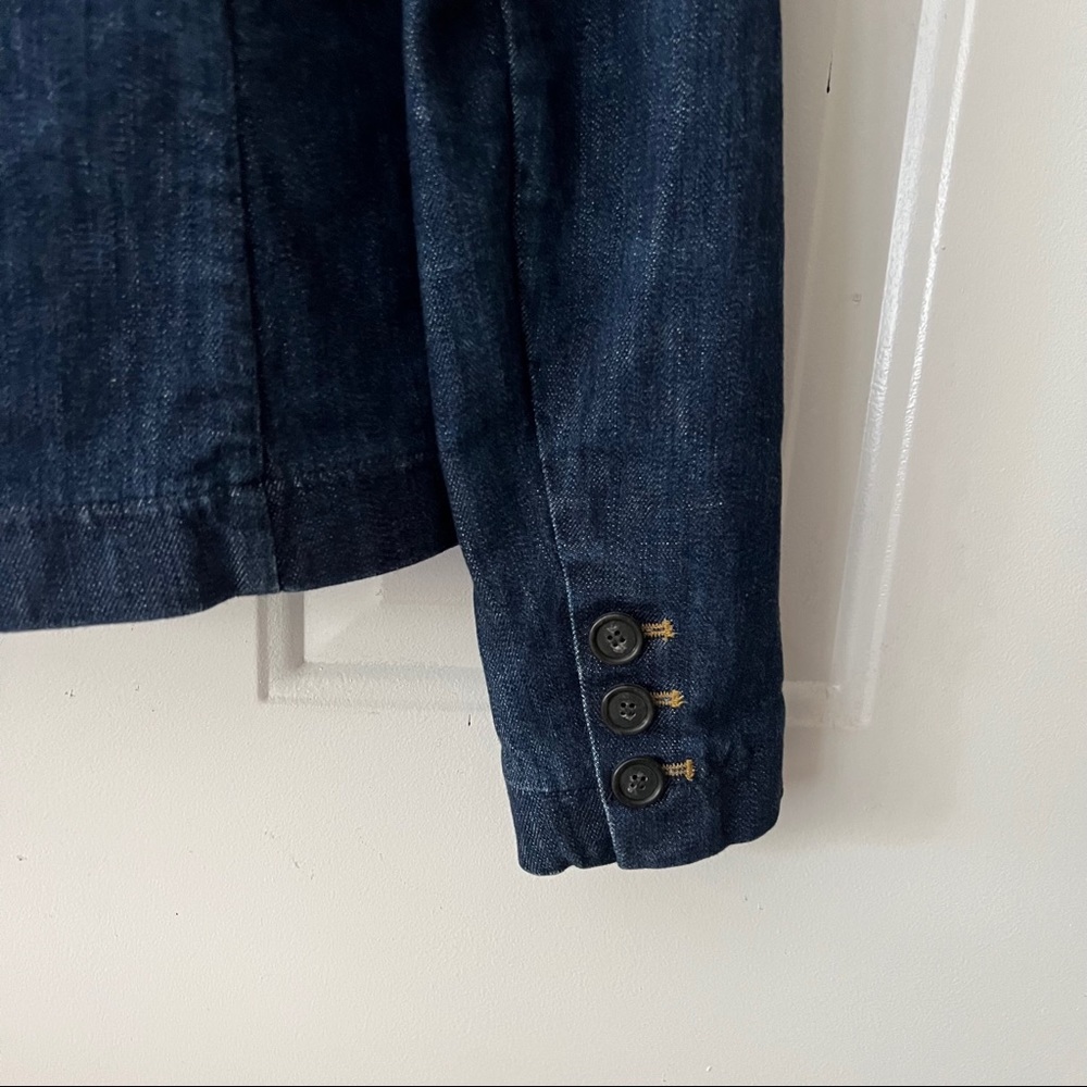 Theory Denim Blazer Jacket - Picture 8 of 10